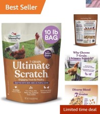 Engaging 7-Grain Non-GMO Chicken Scratch - Feed for Happy and Healthy Birds