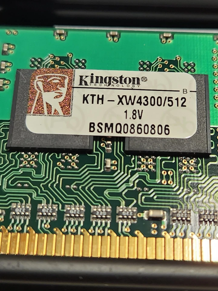 Kingston KTH-XW4300/512 512MB Module Equiv. HP/COMPAQ P/N: 396520-001 Memory RAM - Image 2 of 4