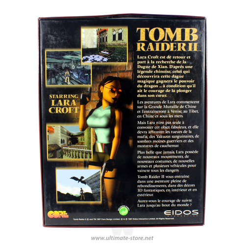 Jeu PC Big Box - TOMB RAIDER II - 2 - VF FR - Avec Reg. Card et câle Eidos 1997 - Foto 3 di 9