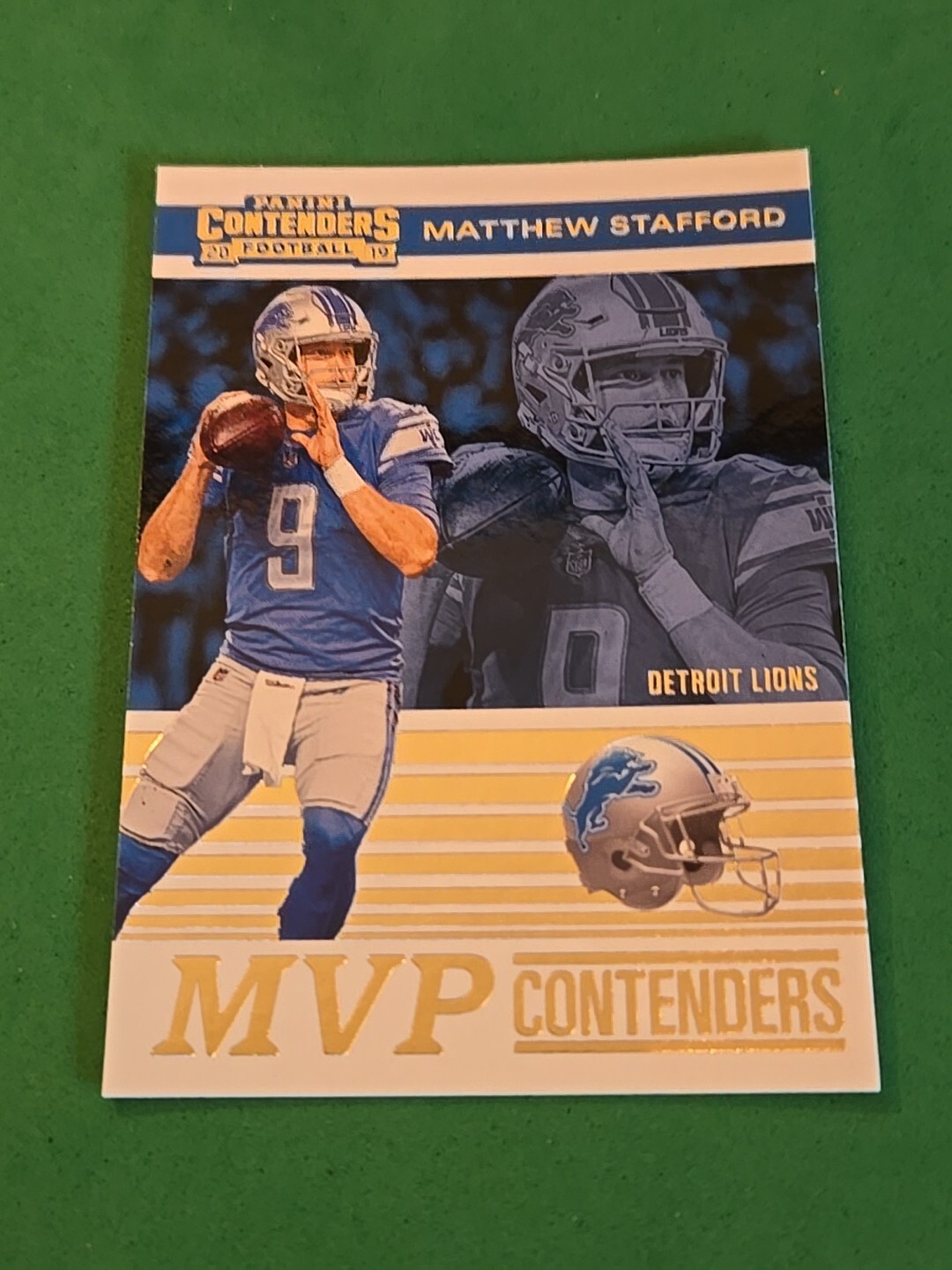 2019 Matthew Stafford Panini Contenders #MVP-MS MVP Contenders Insert 