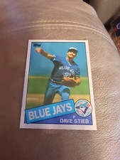 1985  Topps #240 Dave Stieb  Toronto Blue Jays