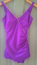 Vintage Women's Jantzen swimsuit - purple size 16
