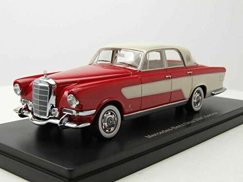 Mercedes Ghia 300C Stufenheck 1956 Red/Beige 1:43 Modell Neo Scale Models-image