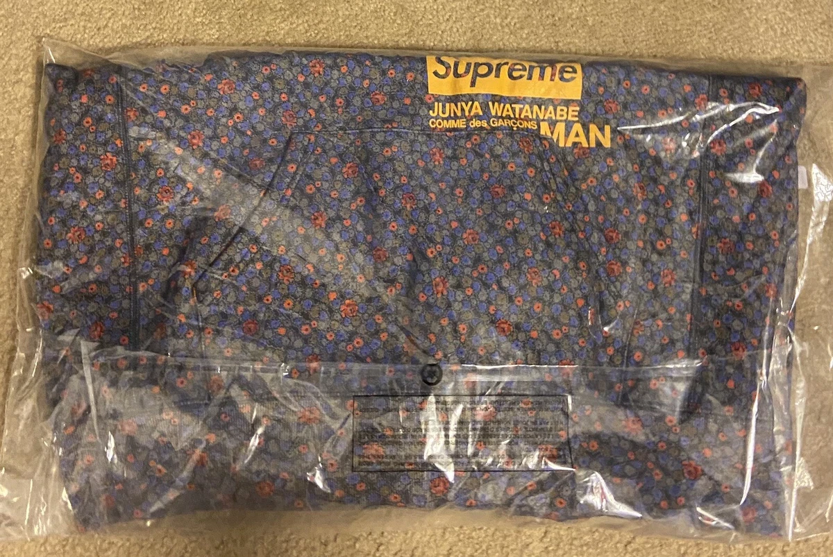 Supreme Flowers Hooded Sweatshirt Black