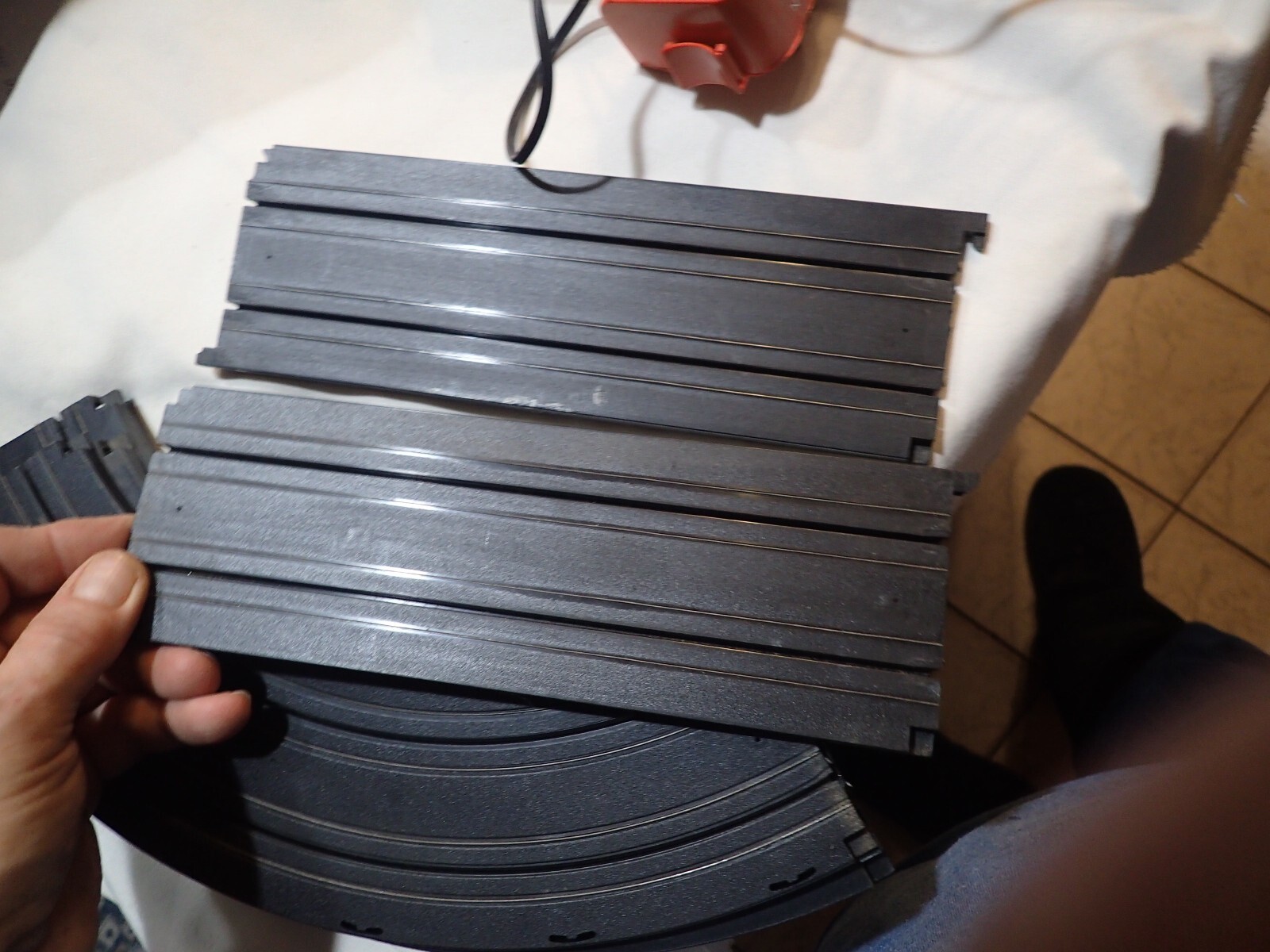 VINTAGE LOT AFX AURORA SLOT CAR TRACK PARTS DATA RACE PARTS PIECES eBay