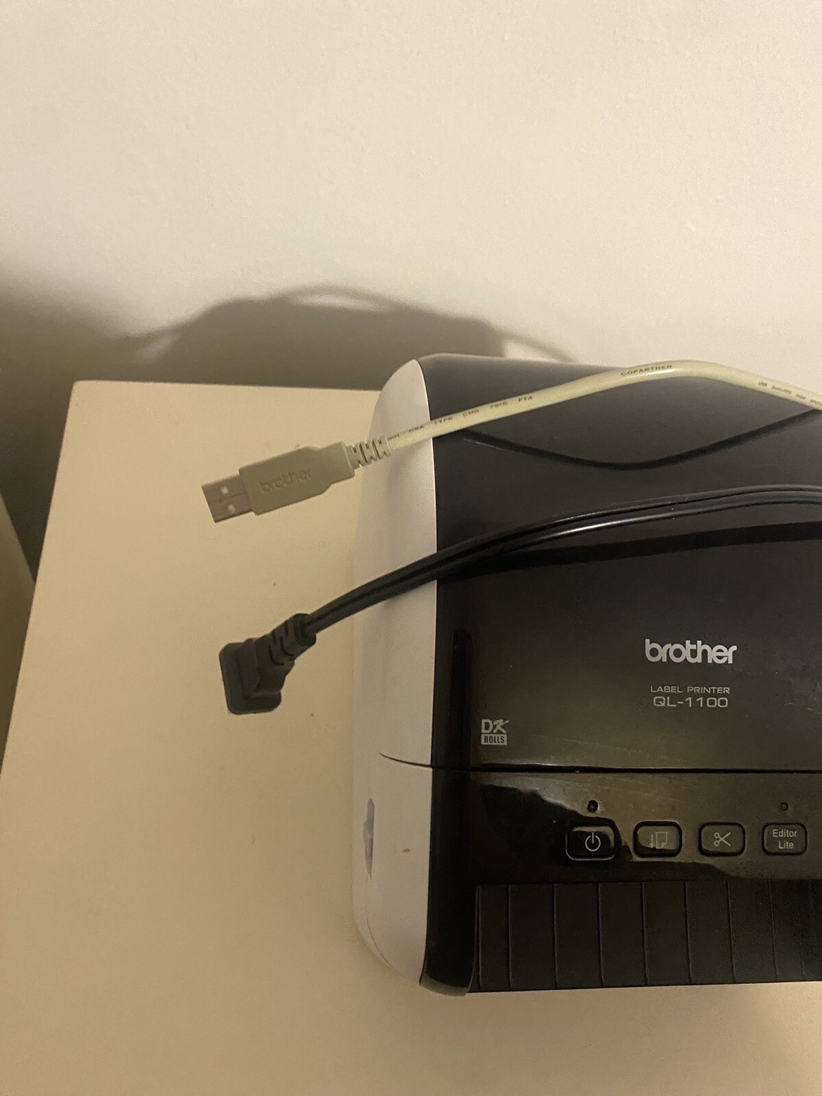 Brother QL1100 Label Printer with USB Cable and labels eBay