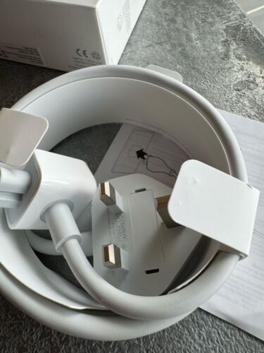 Genuine Original Apple Macbook UK Mains Power Extension Cable Lead 1.8 Metre - Picture 7 of 7
