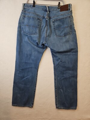 Polo Ralph Lauren Vintage 67 Jeans Mens Sz 36x30 Blue Denim