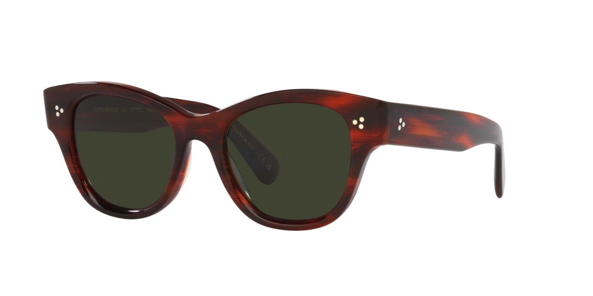 Oliver Peoples EADIE OV 5490SU Red Tortoise/G-15 Polarized  display picture 1