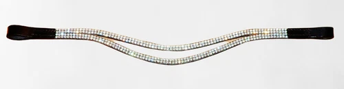 New Designer * silver * Crystal Browband  (Black Brown Colour) free ship