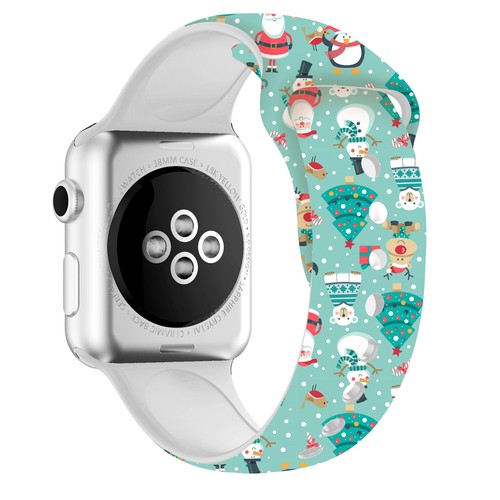 Correa de banda de silicona para Apple Watch para iWatch Series 5/4/3/2/1 44/42 mm 40/38 mm - Imagen 113 de 148
