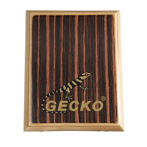 GECKO Compact Travel Cajon Flat Hand Drum Persussion with Bag PAD-1 for Gift - Picture 2 of 4