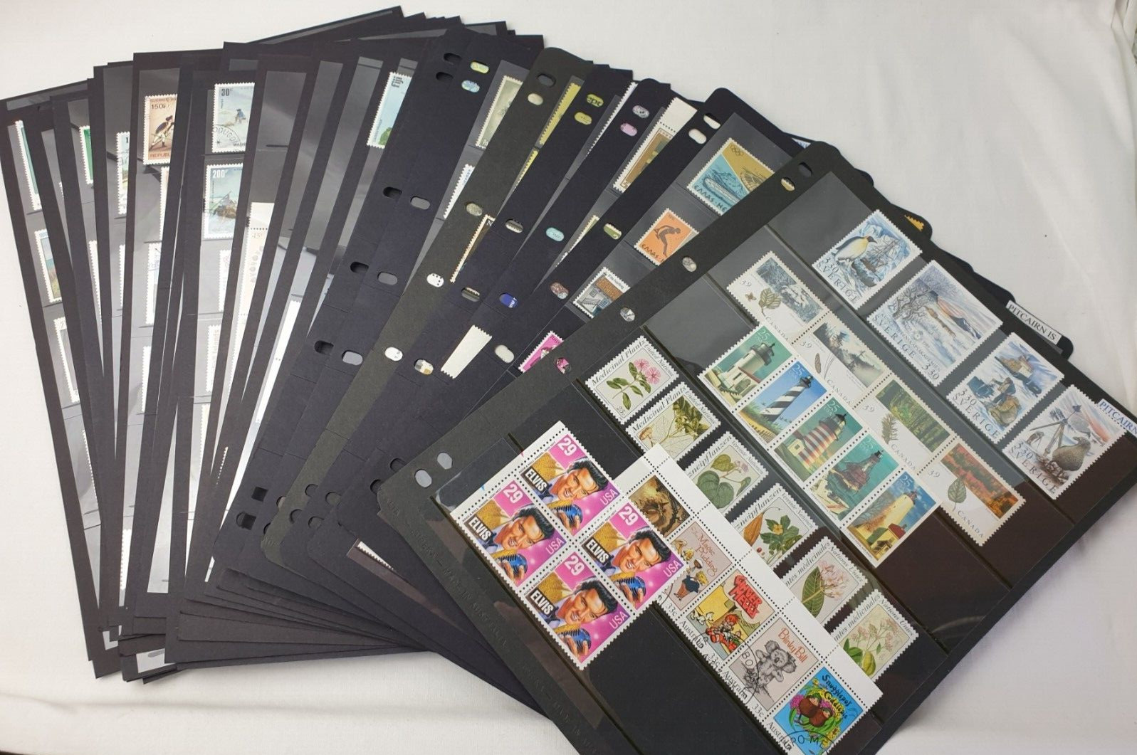 Stamp Collection Extensive World Mint and Postmarked CTO