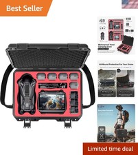 Waterproof Hard Carrying Case for DJI Mavic 4 Pro Drone Combo,Fly More Combo,...