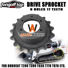 Drive Sprocket 6 Hole Single Speed Fit Bobcat T200 T300 T630 T650 T870 #7165109