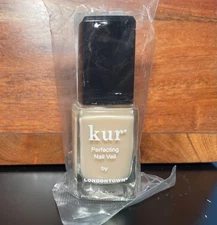 LONDONTOWN kur Perfecting Nail  Veil #1 Apricot Beige New Sealed  Free Ship