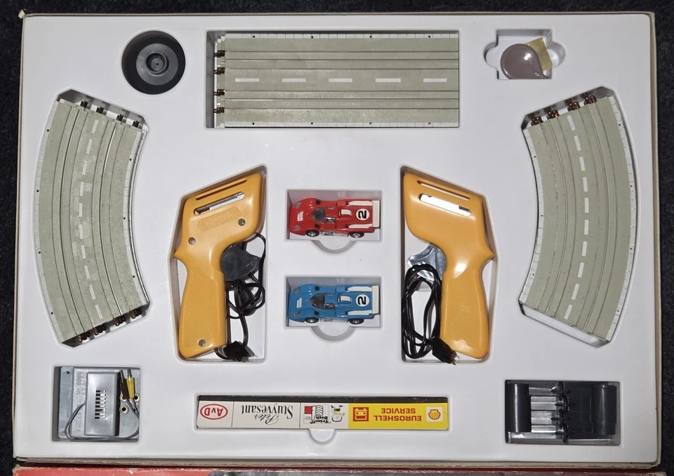 Faller Ams 3902 Gift Box With 2 AFX Cars Boxed, 70er Years #DEZ4270 - image 2 of 4