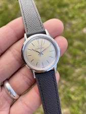 Beautiful Eterna Matic cream dial Cal.1412 (35mm) original plexy c.1960s