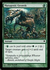Light Play x 1 Mutagenic Growth New Phyrexia
