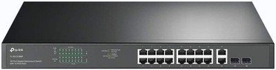 TP-Link TL-SG1218MP 18-Port Gigabit Rackmount Switch 16 PoE+ / OVP / ohne RG !!!