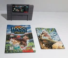 BASS Masters Classic Super Nintendo 1995 Cartridge & Manual Only