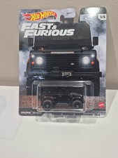 Hot Wheels Land Rover Defender 90 Black #5 Fast & Furious - Furious Fleet F22