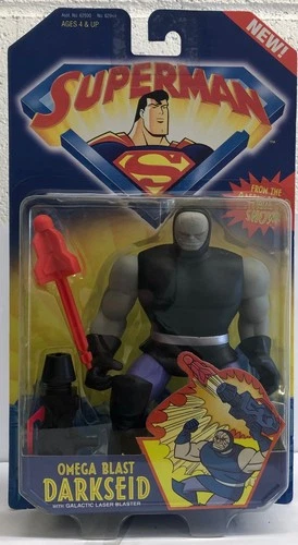 Superman Animated Series Omega Blast Darkseid Kenner 5" Galactic Blaster SEALED