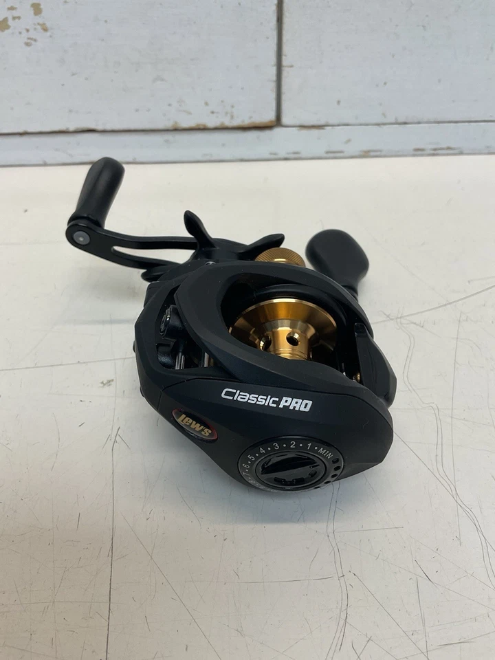 Lews Classic Pro Speed Spool CP1SH Baitcast Reel 7.5:1 GR 5 Bearings, RH - Image 3 of 4