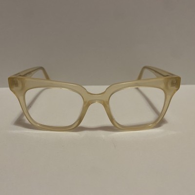 Warby Parker Eyeglasses Casey 662 Melon Semi Butterfly Frame 48[]18 140