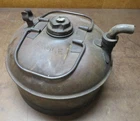 Vintage EAGLE 2 1/2 Gallon Metal Gas Can w/ Nozzle