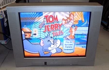 Toshiba 27AF43 27" Flat Tube CRT TV Retro Gaming TV