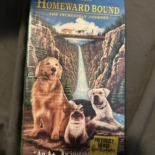 Homeward Bound: The Incredible Journey VHS 1993 Disney Movie