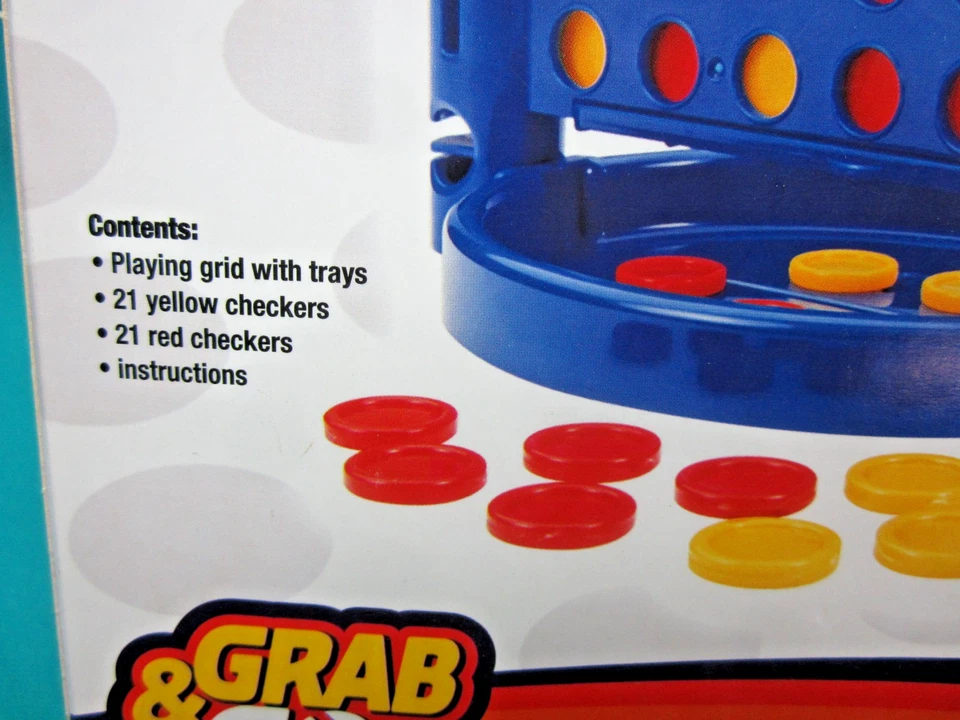 CONNECT FOUR GRAB & GO TRAVEL EDITION NIB--V-49 - Image 4 of 4