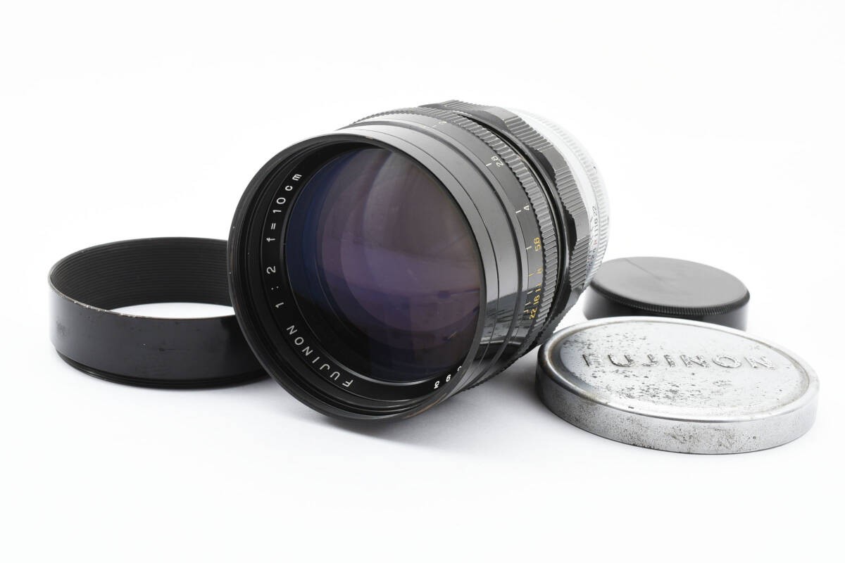 希少 FUJINON 10cm 100mm F2 L39アダプター付き ライカ