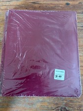 Creative Memories Burgundy Red 11x14 PicFolio Expandable Coverset Album - NEW