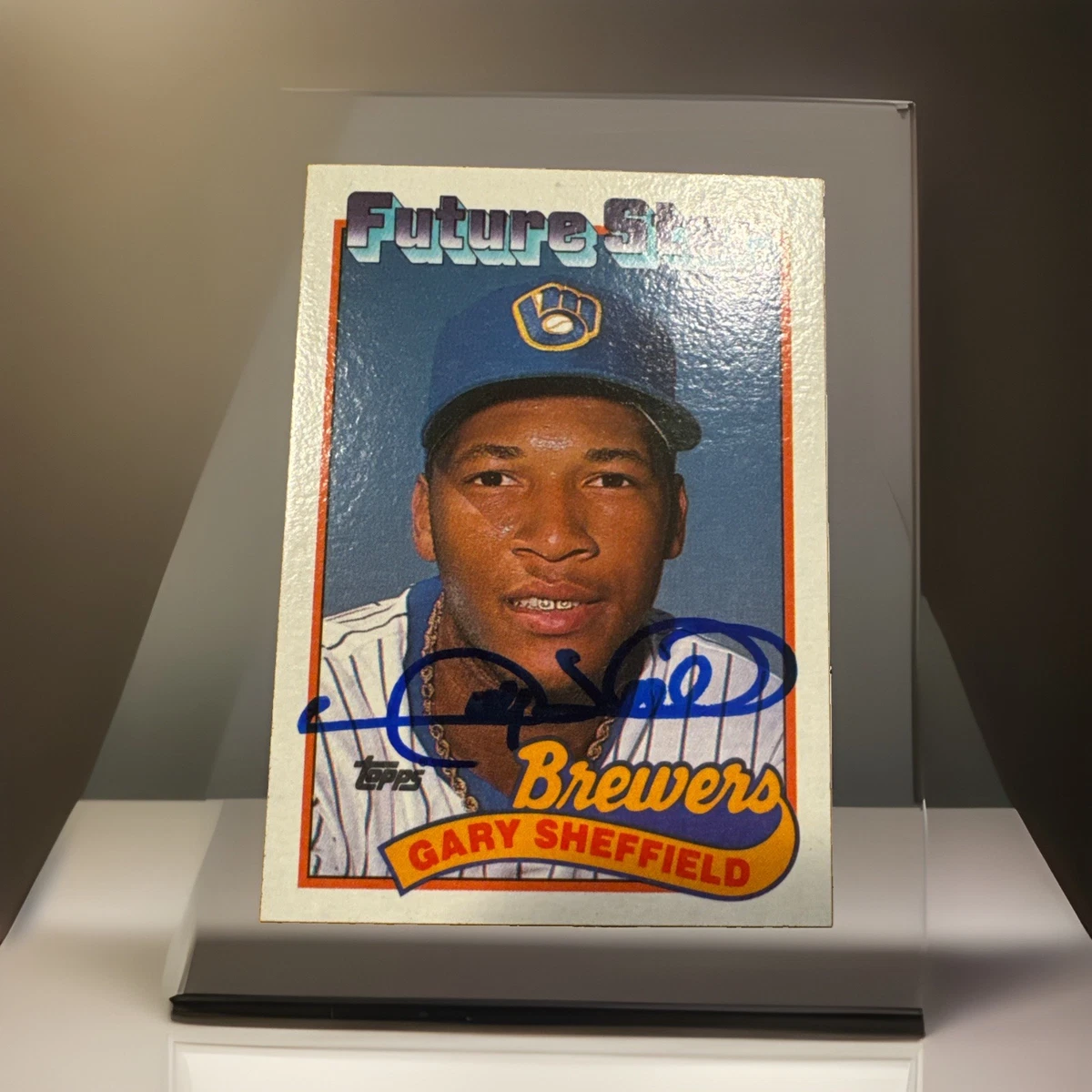 Gary Sheffield Autograph Indiana Baseball Trading Cards for sale