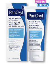 PanOxyl Acne Wash, 4 Benzoyl Peroxide, For Face Body Skin and Beauty Products