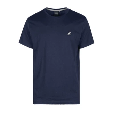T-shirt homme US Grand Polo T-shirt col rond logo brodé 100 % coton - Photo 1/4