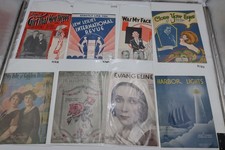 Vintage 1920s 1930s Sheet Music Lot 8 Just a Girl That Men Forget