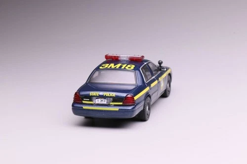 596 1:64 Blue Ford CV CROWN VICTORIA NYSP New York State Police Diecast Model - Picture 3 of 4