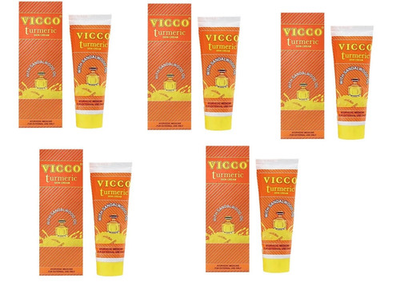 #ad #ad Vicco Turmeric Skin Cream 70g x 5 Herbal Glow with Sandalwood Oil Exp 2026 $44.30
