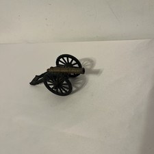 One Vintage Replica Cannon Penncraft MT. PENN PA Cast Iron Carriage Cannon