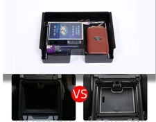 Center Console Armrest Storage Box Tray 2012-2019 For Range Rover Evoque Black