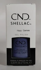 CND Shellac UV Gel Color Hazy Games 7.3 ml (0.25 fl oz)