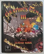 GRAPHICS GEMS III (NO.3) By David Kirk - Hardcover *Excellent Condition*