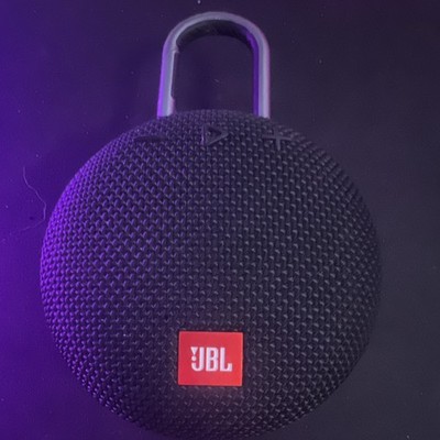 JBL Clip 3 Portable Bluetooth Speaker - Black