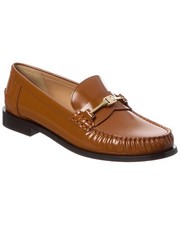 Ferragamo New Vara Chain Leather Loafer Women's