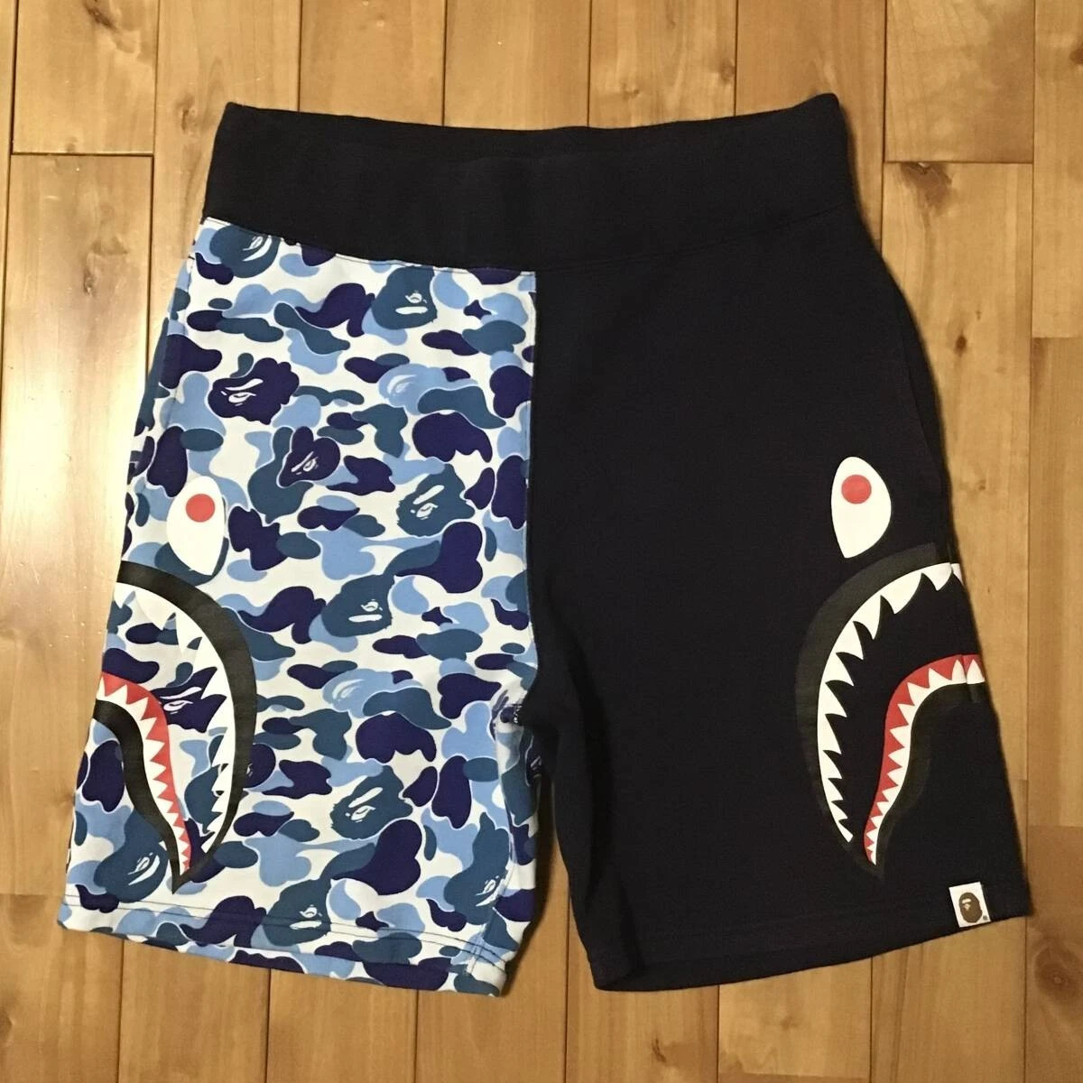 A Bathing Ape Camouflage Blue Shorts for Men for sale | eBay