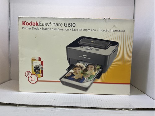 Kodak EasyShare G610 Printer Dock Photo Printer Lab Quality 60s New Complete - Picture 1 of 14