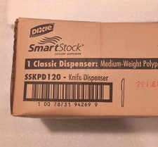 New! Dixie Smart Stock cutlery Knife Dispenser (SSKPD120) sealed